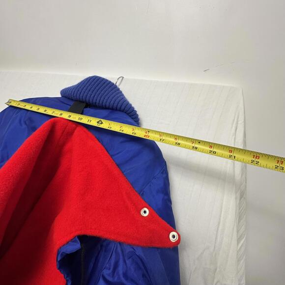 Vtg 70s 80s Polaris Men's Blue Snowmobile Suit One Piece Teller Pole-Katz - Picture 11 of 15